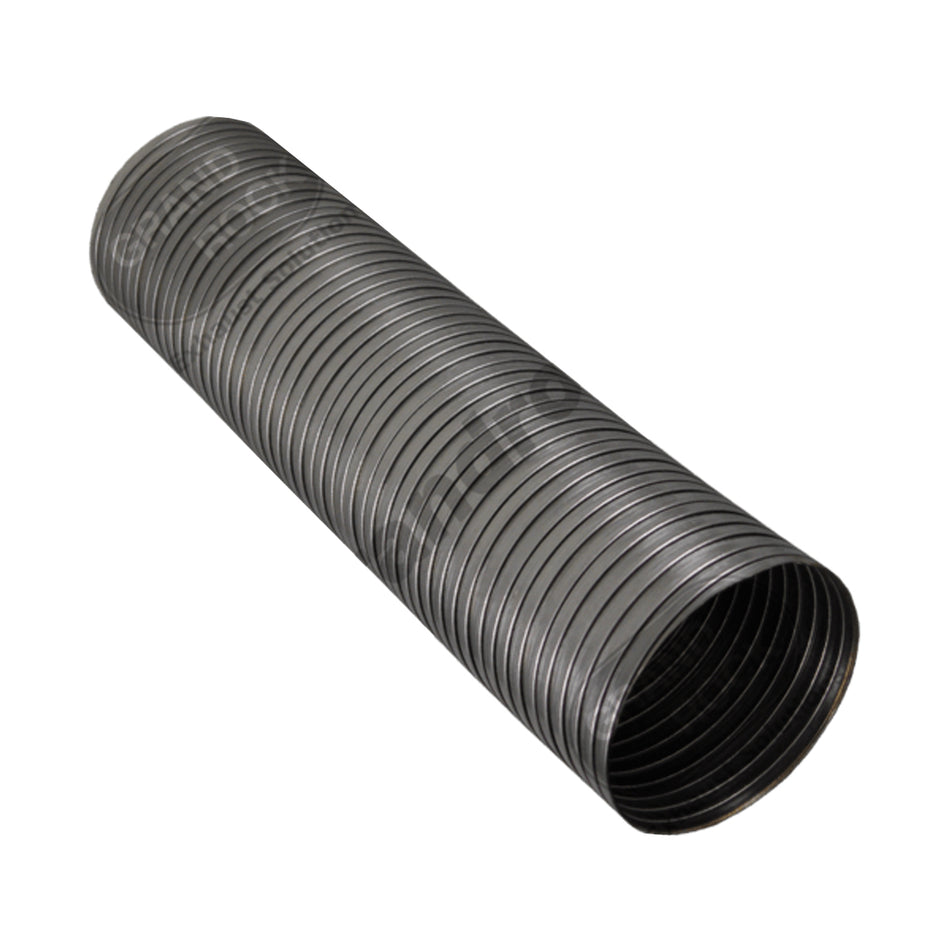 Grand Rock - .018 Stainless Steel Flex Hose 5" x 12", 18", 36" or 48" (Black) - Berube's Truck Accessories