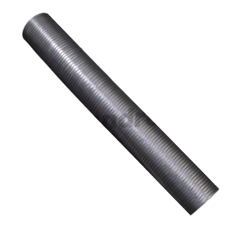 Grand Rock - .018 Stainless Steel Flex Hose 5" x 12", 18", 36" or 48" (Black) - Berube's Truck Accessories