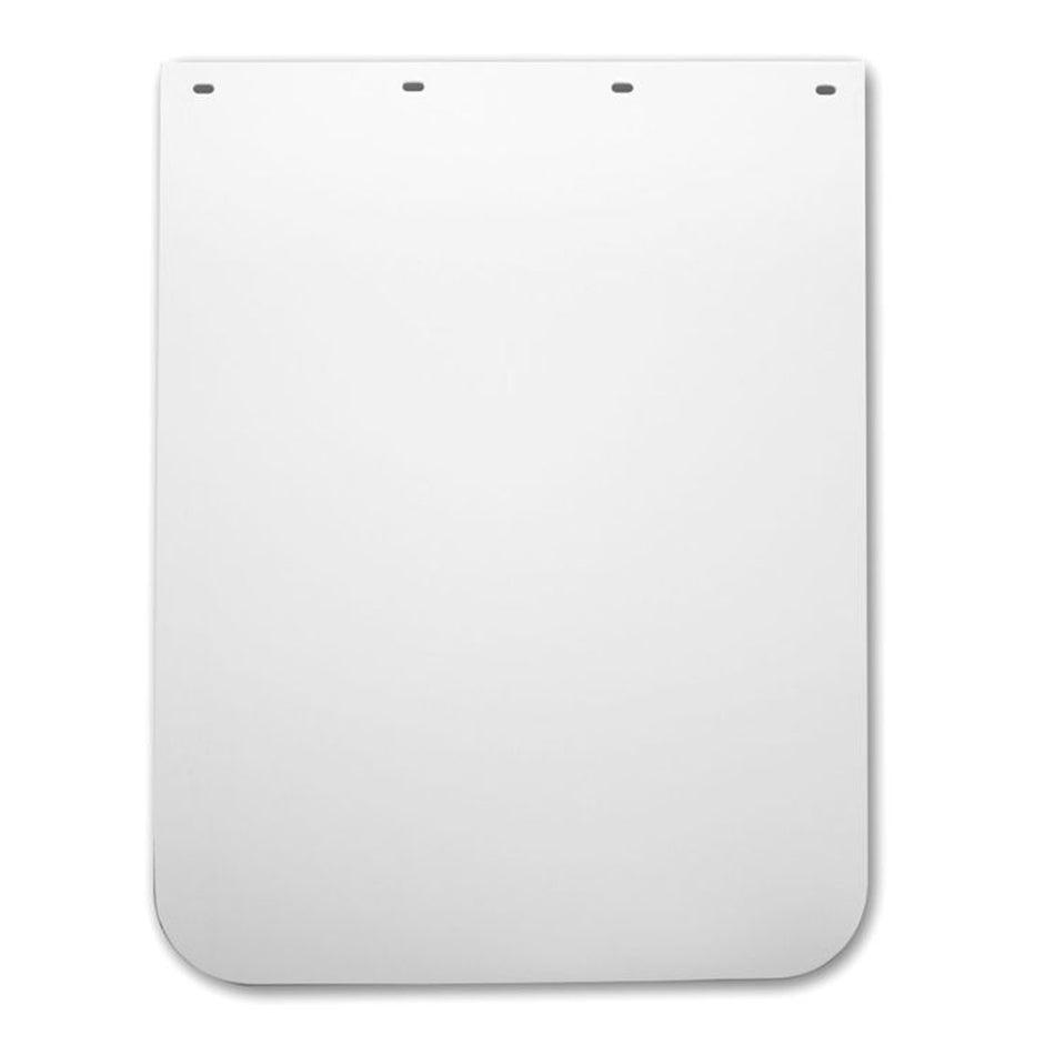 Minimizer - 24inch X 30inch White Polyethylene Resin Mud Flap