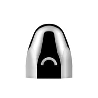 United Pacific - 1-1/2" X 2" Chrome Steel Bullet Nut Cover (Individual or 10 Pack)