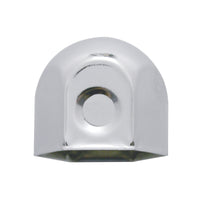 United Pacific - 1-1/8" X 1-1/4" Chrome Steel Standard Nut Cover