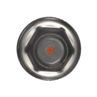 33mm X 2" Chrome Steel Standard Nut Cover w Flange Individual or 50 Pack (Chrome, Amber, Red or Blue)