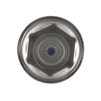 33mm X 2" Chrome Steel Standard Nut Cover w Flange Individual or 50 Pack (Chrome, Amber, Red or Blue)