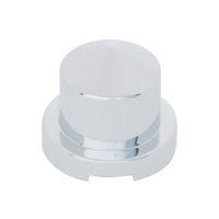 7/16" X 3/4" Chrome Plastic Pointed Nut Cover - Push-On (Individual or 10 Pack)