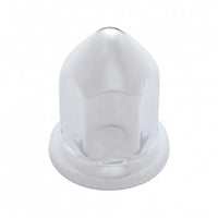 United Pacific - 33mm X 2-3/8" Stainless Pointed Nut Cover With Flange