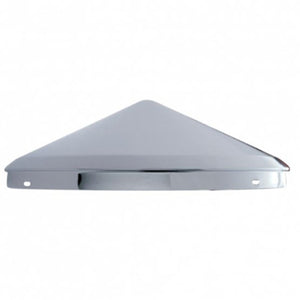 United Pacific - No Notch Chrome Pointed Front Hubcap - 1/2" Lip