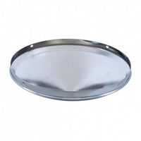 United Pacific - No Notch Chrome Pointed Front Hubcap - 1/2" Lip