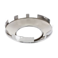 United Pacific - Universal Chrome Front Hubcap With Hubometer Hole - 1" or 7/16" Lip