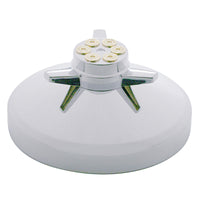 United Pacific - 8" Chrome Rear Hubcap With Gun Cylinder Spinner