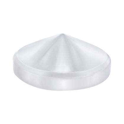 United Pacific - 7-1/2" Chrome Pointed Rear Hubcap