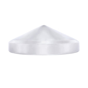 United Pacific - 7-1/2" Chrome Pointed Rear Hubcap