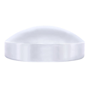 United Pacific - 8" Chrome Dome Rear Hubcap With 1-1/2" Tall Side Wall