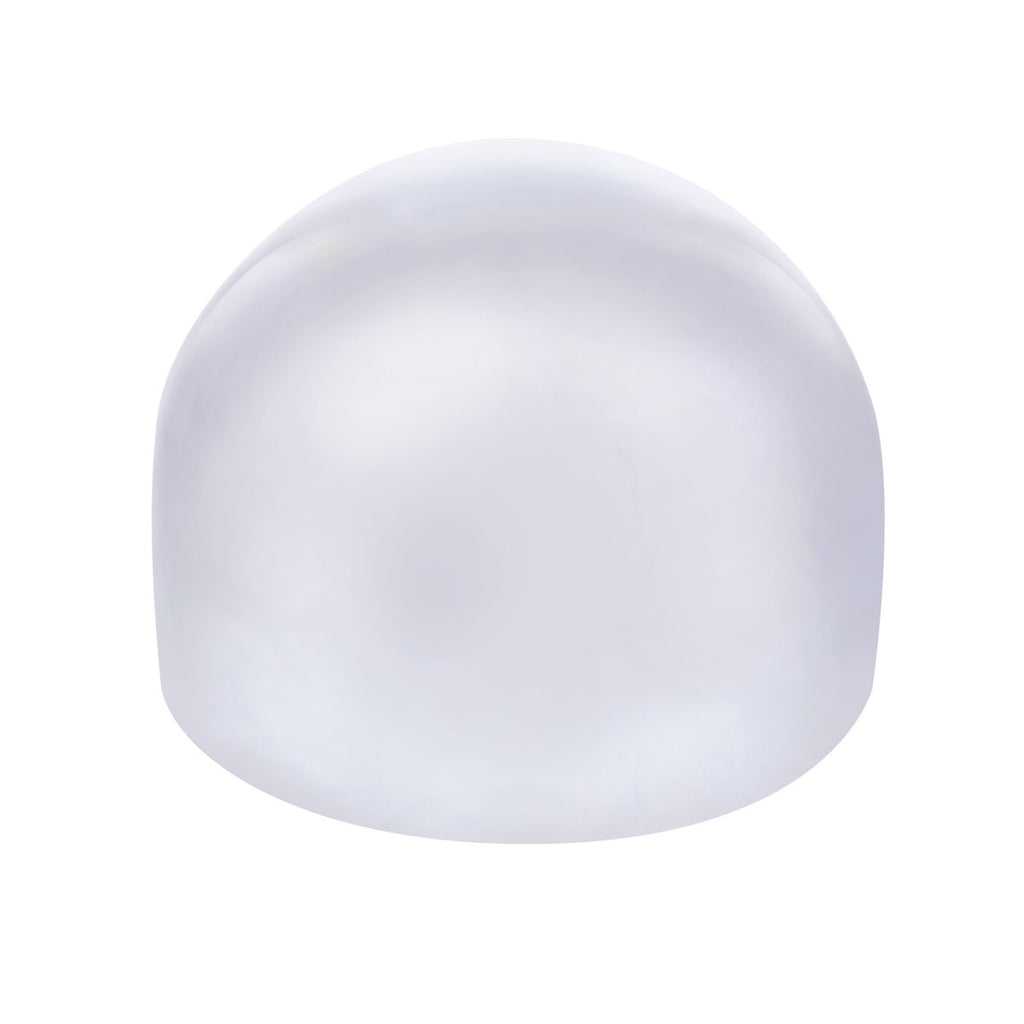 United Pacific - 8" or 8-1/4" Chrome Full Moon Rear Hubcap