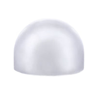 United Pacific - 8" or 8-1/4" Chrome Full Moon Rear Hubcap