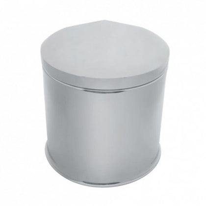 United Pacific - Pointed 2-Piece Style Rear Axle/Hub High Hat Only - Chrome