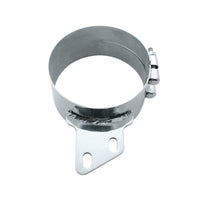 United Pacific - 6", 7" or 8" Stainless Butt Joint Exhaust Clamp - Angled Bracket