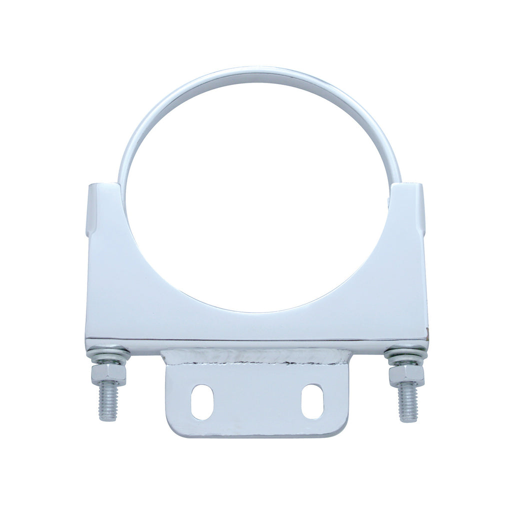 United Pacific - 5" Chrome Cab Exhaust Clamp For Peterbilt