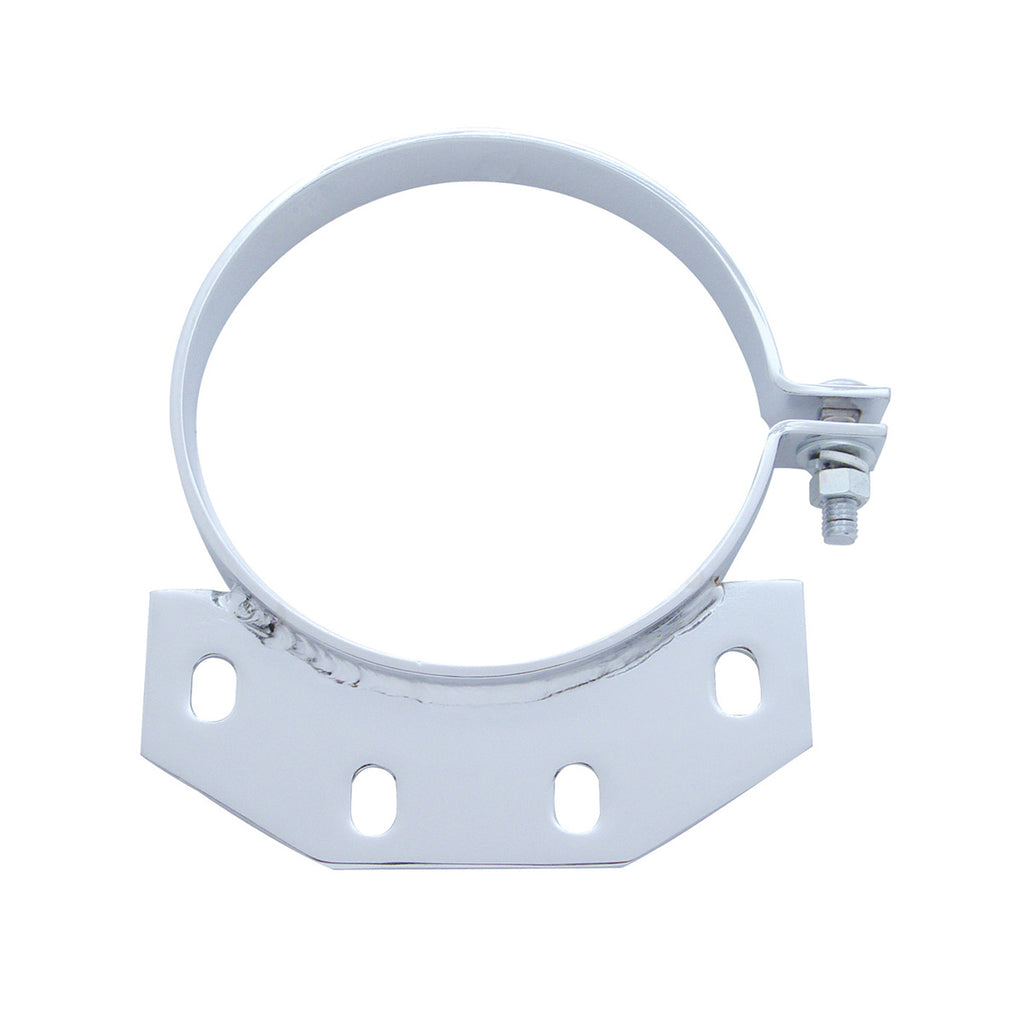 United Pacific - 6" Chrome Exhaust Clamp For Peterbilt Ultra Cab
