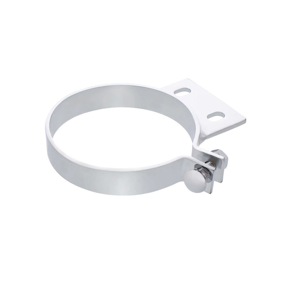 United Pacific - 5" or 6" Chrome Exhaust Clamp For Peterbilt