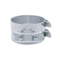 United Pacific - 5, 6, 7 or 8" Stainless Butt Joint Exhaust clamp - Straight Bracket