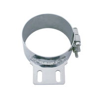 United Pacific - 5, 6, 7 or 8" Stainless Butt Joint Exhaust clamp - Straight Bracket