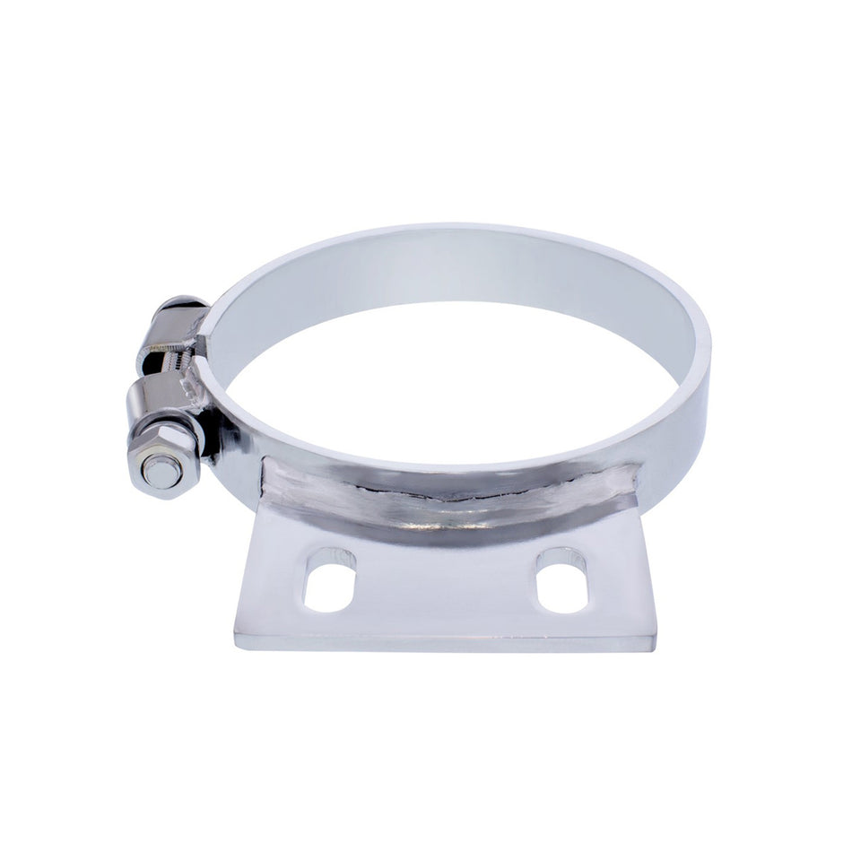 United Pacific - 5, 6, 7, or 8" Chrome Cab Exhaust Clamp For Peterbilt