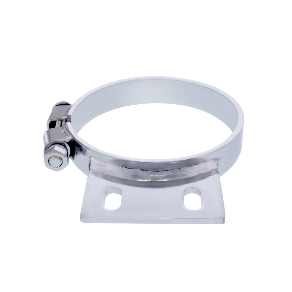 United Pacific - 5, 6, 7, or 8" Chrome Cab Exhaust Clamp For Peterbilt