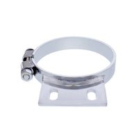 United Pacific - 5, 6, 7, or 8" Chrome Cab Exhaust Clamp For Peterbilt
