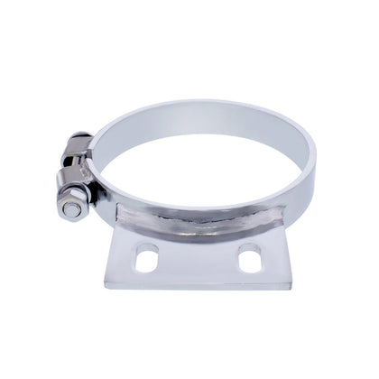 United Pacific - 5, 6, 7, or 8" Chrome Cab Exhaust Clamp For Peterbilt