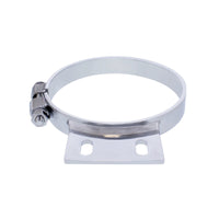 United Pacific - 5, 6, 7, or 8" Chrome Cab Exhaust Clamp For Peterbilt