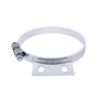 United Pacific - 5, 6, 7, or 8" Chrome Cab Exhaust Clamp For Peterbilt
