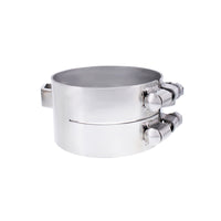 United Pacific - 5" Stainless Wide Band Exhaust Clamp