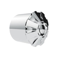 United Pacific - Rubicon Rear Axle Cover Kit With 33mm Thread-On Nut Covers-Chrome