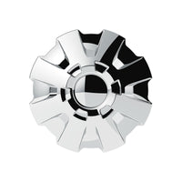 United Pacific - Rubicon Front Axle Cover Kit With 33mm Thread-On Nut Covers-Chrome