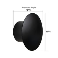 United Pacific - Aero Full-Moon Rear Axle Cover Kit - Matte Black, Indigo Blue or Candy Red