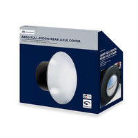 United Pacific - Aero Full-Moon Rear Axle Cover Kit - Matte Black, Indigo Blue or Candy Red