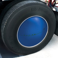 United Pacific - Aero Full-Moon Rear Axle Cover Kit - Matte Black, Indigo Blue or Candy Red