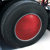 United Pacific - Aero Full-Moon Rear Axle Cover Kit - Matte Black, Indigo Blue or Candy Red