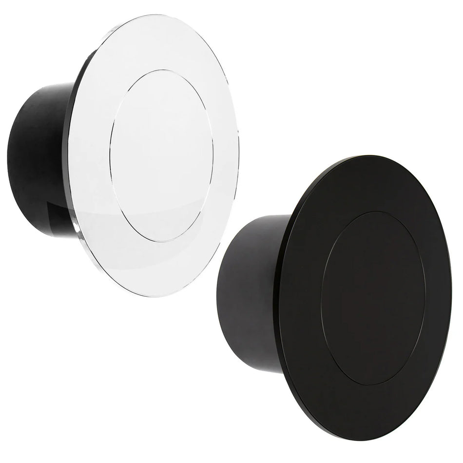 United Pacific - Flat Aero Rear Axle Cover Kit (Chrome or Matte Black)