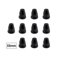 United Pacific - Flat Aero Rear Axle Cover Kit (Chrome or Matte Black)