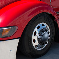 1-1/2" X 2-3/4" Matte Black Painted Plastic Bullet Nut Covers (Black) - Push-On (Individual, 20 or 60 Pack)