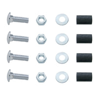 United Pacific - Top or Bottom Mud Flap Plate Hardware - Bolt Thru