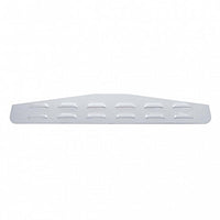 United Pacific - 4" X 24" Louvered Bottom Mud Flap Plate - Welded Stud (Individual or Pair)