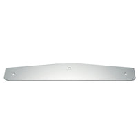 United Pacific - 4" X 20" Chrome Standard Bottom Mud Flap Plate - Bolt Thru