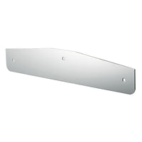 United Pacific - 4" X 20" Chrome Standard Bottom Mud Flap Plate - Bolt Thru