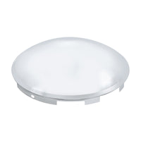 United Pacific - 6 Uneven Stainless Steel Dome Front Hubcap - 7/16" Lip