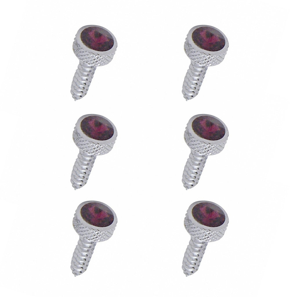 United Pacific - Kenworth Upper Dash Screws - Purple Crystal (6-Pack)