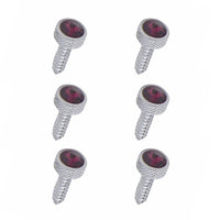 United Pacific - Kenworth Upper Dash Screws - Purple Crystal (6-Pack)
