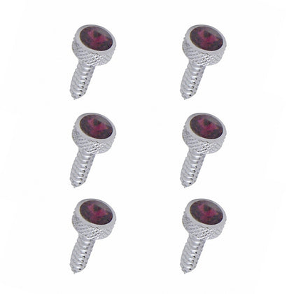 United Pacific - Kenworth Upper Dash Screws - Purple Crystal (6-Pack)