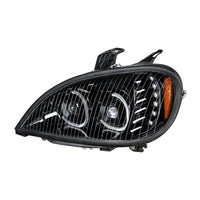 High Power LED Blackout Projection Headlight For 2001-2020 Freightliner Columbia (Driver or Passenger)